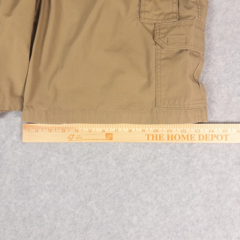 5.11 Tactical Mens Khaki Ripstop Cargo Shorts Size 40 Tan Hiking Outdoor Utility